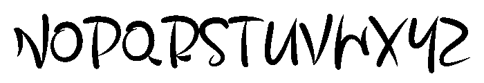 Alrights Broughty Font UPPERCASE
