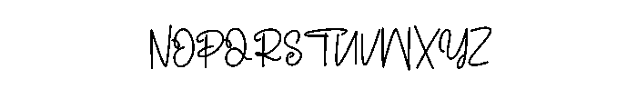 Alrights Font UPPERCASE