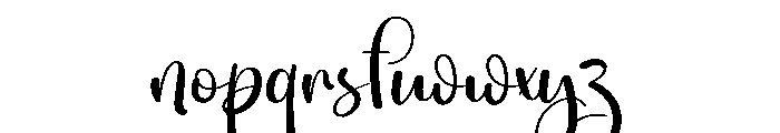 Alrighty  Milyarder Font LOWERCASE