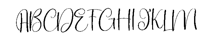 Alrighty Font UPPERCASE