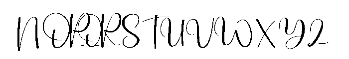 Alrighty Font UPPERCASE