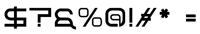 Alsinar Font OTHER CHARS