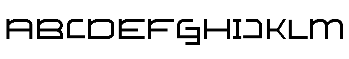 Alsinar Font UPPERCASE