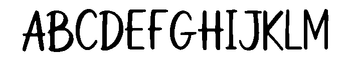 Alstroemeria Font UPPERCASE