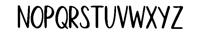 Alstroemeria Font UPPERCASE