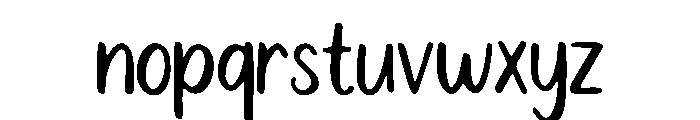 Alstroemeria Font LOWERCASE