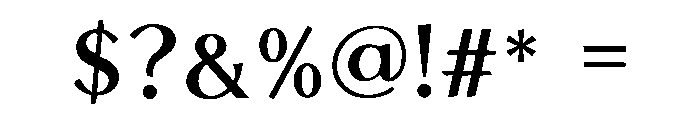 Altara Font OTHER CHARS