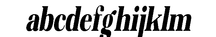 Altaries Condensed Slant FONT