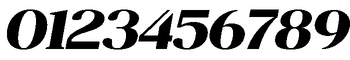 Altaries Expanded Slant Font OTHER CHARS