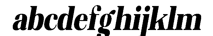 Altaries Semi Condensed Slant FONT