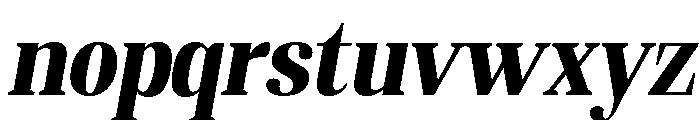 Altaries Semi Condensed Slant Font LOWERCASE