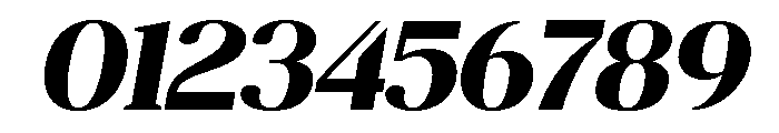 Altaries Semi Expanded Slant Font OTHER CHARS