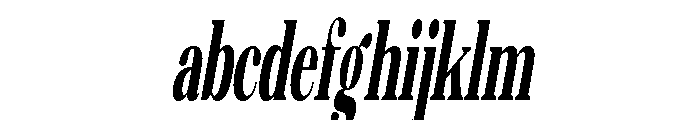 Altaries Ultra Condensed Slant FONT