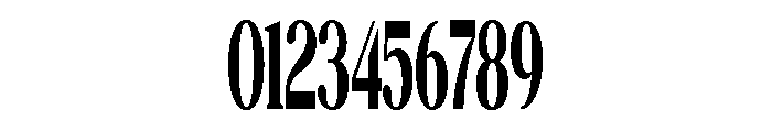 Altaries Ultra Condensed Font OTHER CHARS