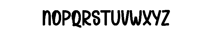 Alter Thinking Font UPPERCASE