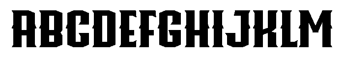 AlterPlan Font UPPERCASE