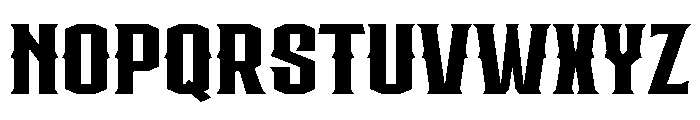 AlterPlan Font UPPERCASE