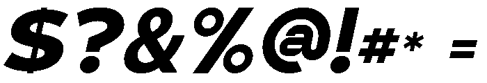 Altere Italic Font OTHER CHARS