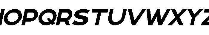 Altere Italic Font UPPERCASE