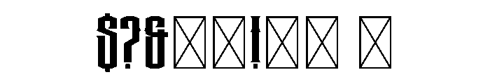 Alterlong Font OTHER CHARS