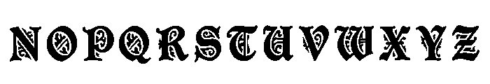 Alternate Regular Font UPPERCASE