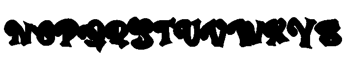 Alternight Extrude Regular Font UPPERCASE