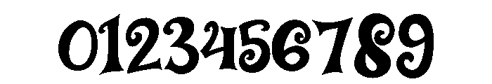 Alternight Regular Font OTHER CHARS