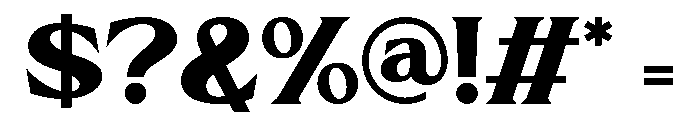 Althiera Regular Font OTHER CHARS