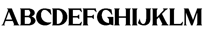 Althiera Regular Font UPPERCASE