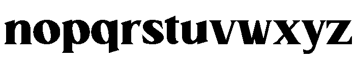 Althiera Regular Font LOWERCASE