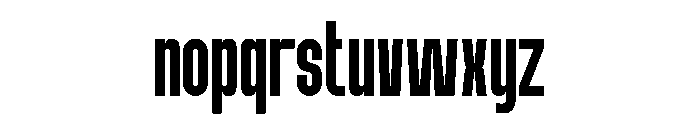 Altus Moritile Font LOWERCASE
