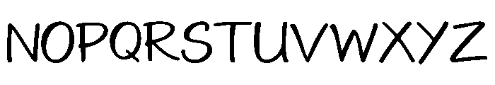 Aluka Font UPPERCASE