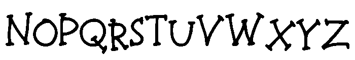 Alulla Font UPPERCASE
