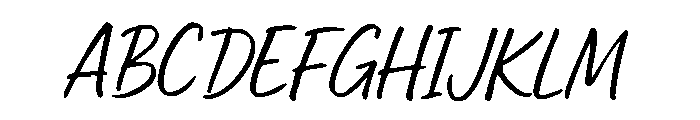 Alunatera Font UPPERCASE