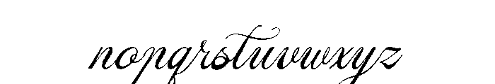 Alventary Italic Font LOWERCASE