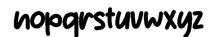Alviani Font LOWERCASE