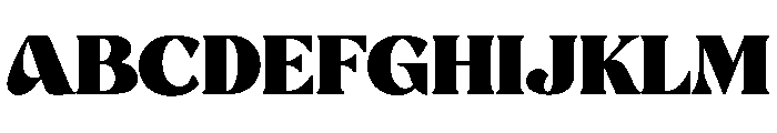 Alviston Font UPPERCASE