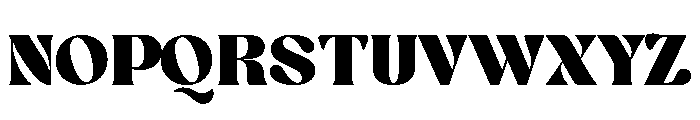 Alvune Bold Font UPPERCASE
