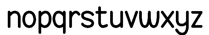 Always Balance Font LOWERCASE