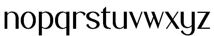 Always Beware Font LOWERCASE