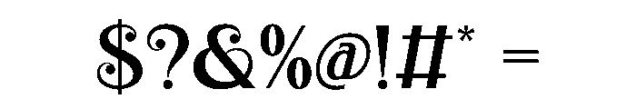 Always Christmas Font OTHER CHARS
