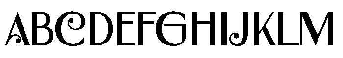 Always Christmas Font UPPERCASE