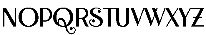 Always Christmas Font UPPERCASE