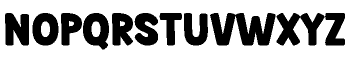 Always Chunky Regular Font UPPERCASE