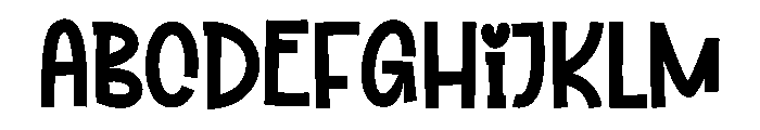 Always Earth Font UPPERCASE