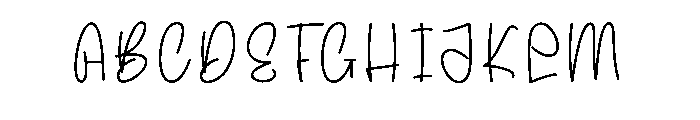 Always Perfect Font UPPERCASE