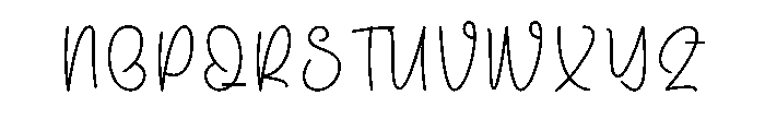 Always Perfect Font UPPERCASE