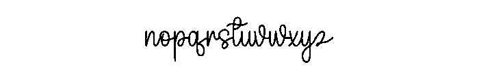 Always Perfect Font LOWERCASE