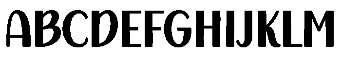 Always Positive Regular Font UPPERCASE