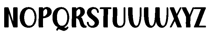 Always Positive Regular Font UPPERCASE